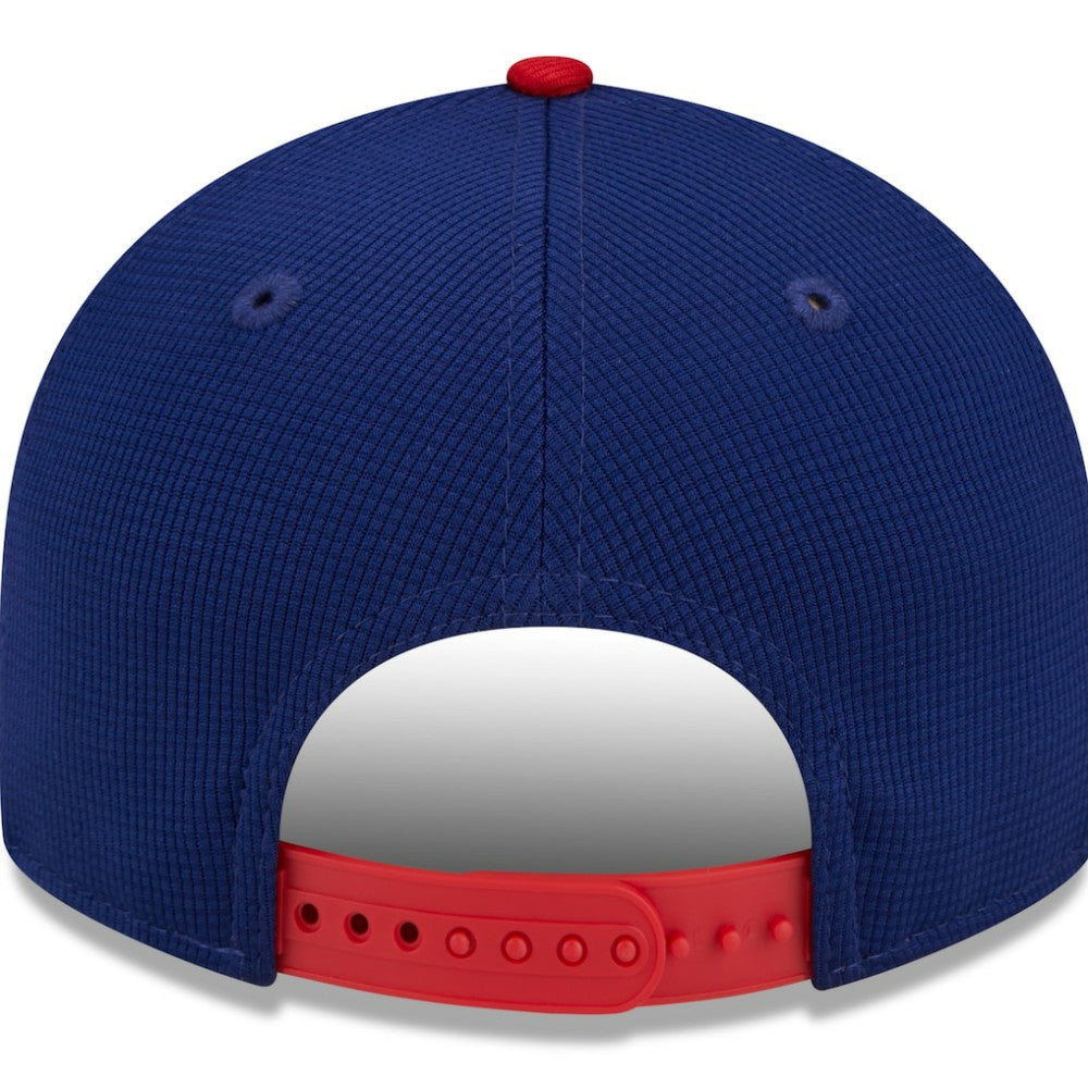Philadelphia Phillies New Era 2025 Batting Practice Low Profile 9FIFTY Snapback Hat - Navy Hats