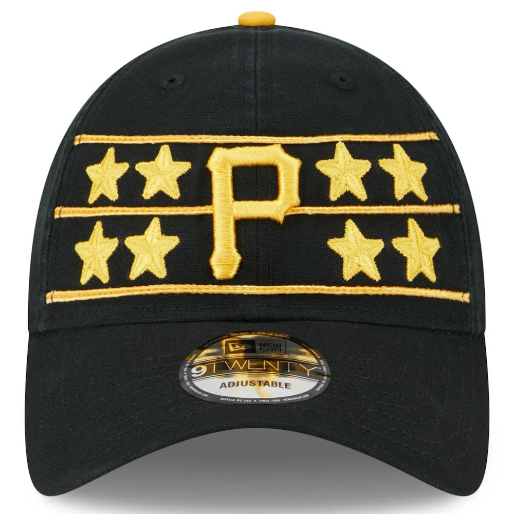 Pittsburgh Pirates New Era Youth 2025 Batting Practice 9TWENTY Adjustable Hat - Black Hats