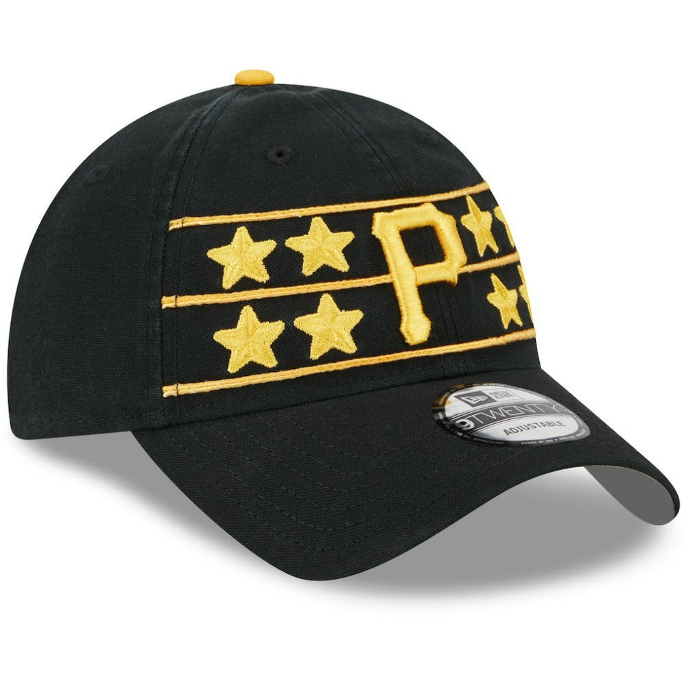 Pittsburgh Pirates New Era Youth 2025 Batting Practice 9TWENTY Adjustable Hat - Black Hats