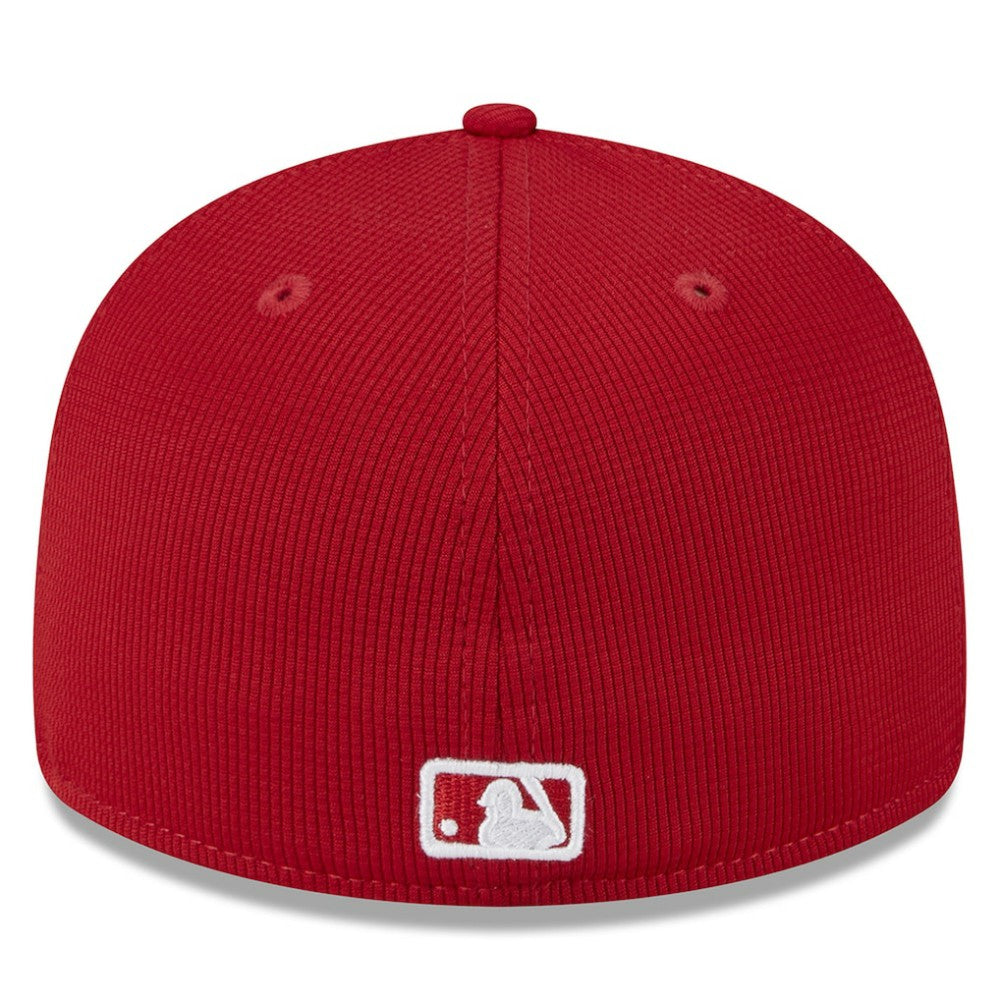 Cincinnati Reds New Era 2025 Batting Practice Low Profile 59FIFTY Fitted Hat - White Hats
