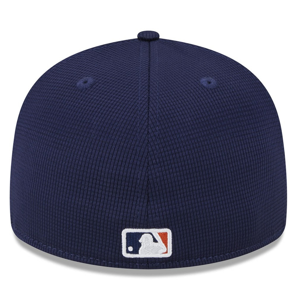 Houston Astros New Era 2025 Batting Practice Low Profile 59FIFTY Fitted Hat - Orange Hats