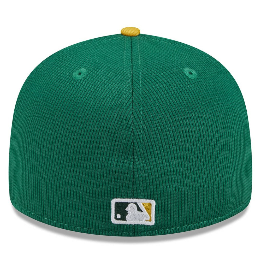 Athletics New Era 2025 Batting Practice Low Profile 59FIFTY Fitted Hat - Kelly Green Hats
