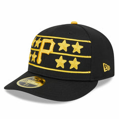 Pittsburgh Pirates New Era 2025 Batting Practice Low Profile 59FIFTY Fitted Hat - Black Hats