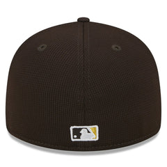 San Diego Padres New Era 2025 Batting Practice Low Profile 59FIFTY Fitted Hat - Brown Hats