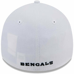 Cincinnati Bengals New Era Main 39THIRTY Flex Hat - White Hats