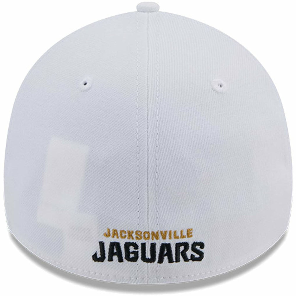 Jacksonville Jaguars New Era Main 39THIRTY Flex Hat - White Hats