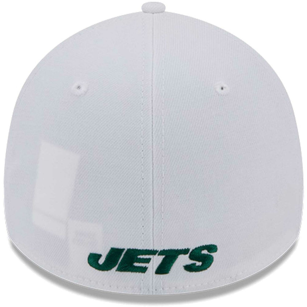 New York Jets New Era Main 39THIRTY Flex Hat - White Hats