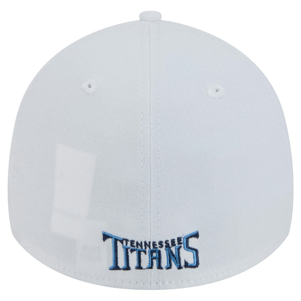 Tennessee Titans New Era Main 39THIRTY Flex Hat - White Hats