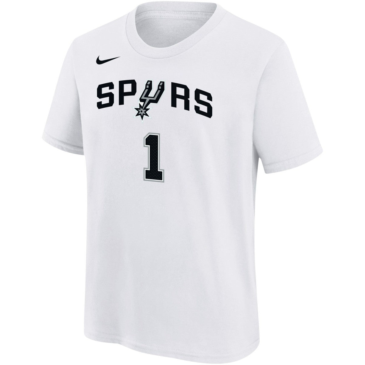 Victor Wembanyama San Antonio Spurs Youth Name & Number Association T-Shirt White - Nike