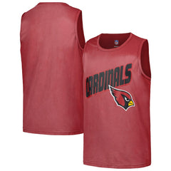 Arizona Cardinals Youth Sun-Bleached Ride the Tide Tank Top - Cardinal Tops