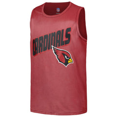 Arizona Cardinals Youth Sun-Bleached Ride the Tide Tank Top - Cardinal Tops