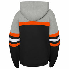 Phoenix Suns Youth Hardwood Classics Head Coach Pullover Hoodie Black/Heather Gray - Mitchell & Ness outlet