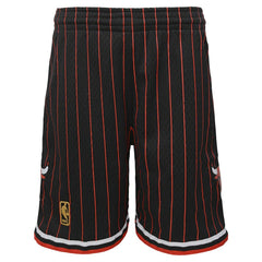 Chicago Bulls Youth Hardwood Classics Swingman Shorts Black - Mitchell & Ness