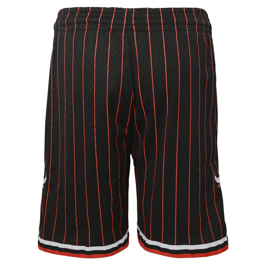 Chicago Bulls Youth Hardwood Classics Swingman Shorts Black - Mitchell & Ness