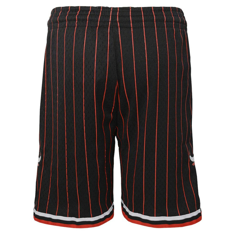 Chicago Bulls Youth Hardwood Classics Swingman Shorts Black - Mitchell & Ness