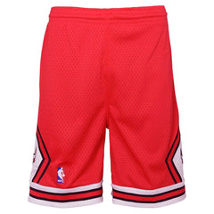 Chicago Bulls Youth Hardwood Classics Swingman Shorts Red - Mitchell & Ness