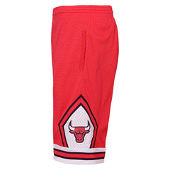 Chicago Bulls Youth Hardwood Classics Swingman Shorts Red - Mitchell & Ness