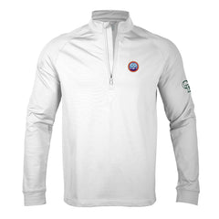 Colorado Rockies Levelwear City Connect Calibre Insignia Core Quarter-Zip Pullover Top - White Pullover