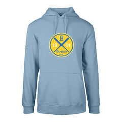 Boston Red Sox Levelwear City Connect Podium Strike Pullover Hoodie - Light Blue Hoodies
