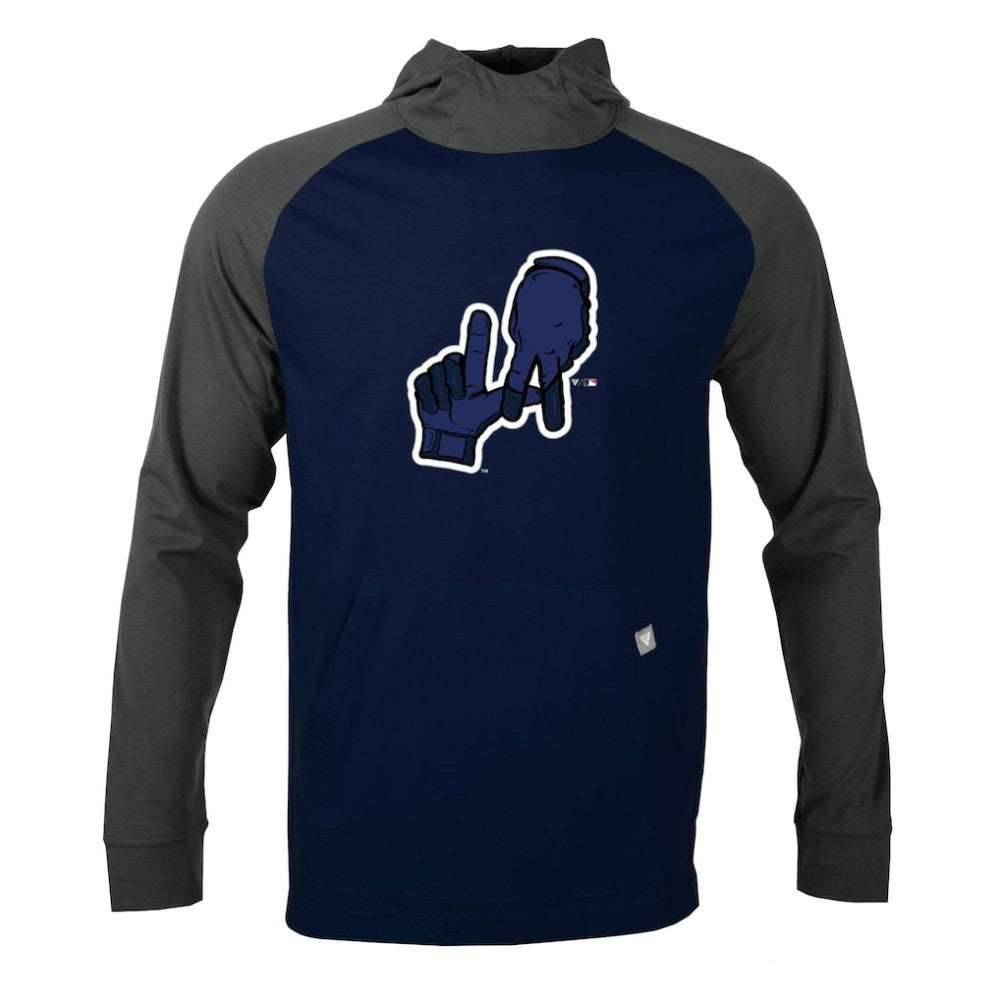 Los Angeles Dodgers Levelwear City Connect Uproar Core Logo Pullover Hoodie - Navy Hoodies