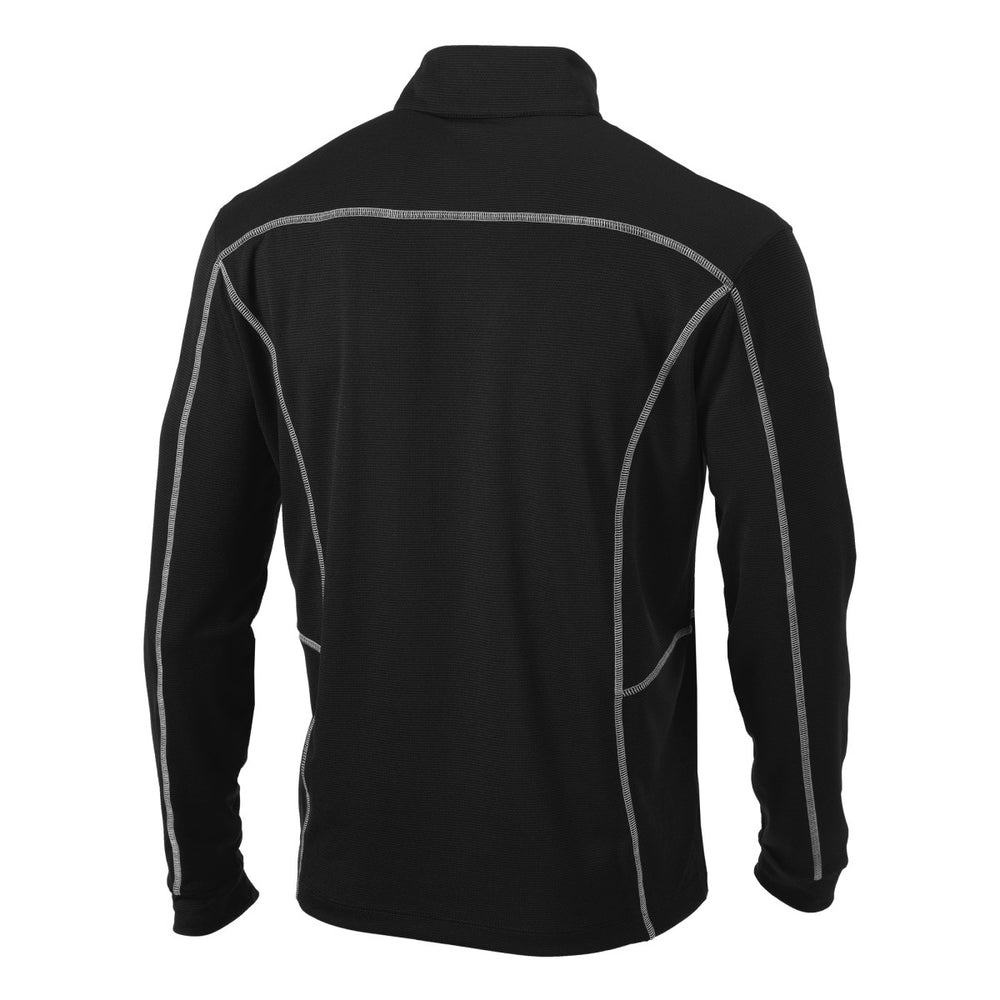 Utah Jazz Omni-Wick Shotgun Quarter-Zip Pullover Top Black - Columbia