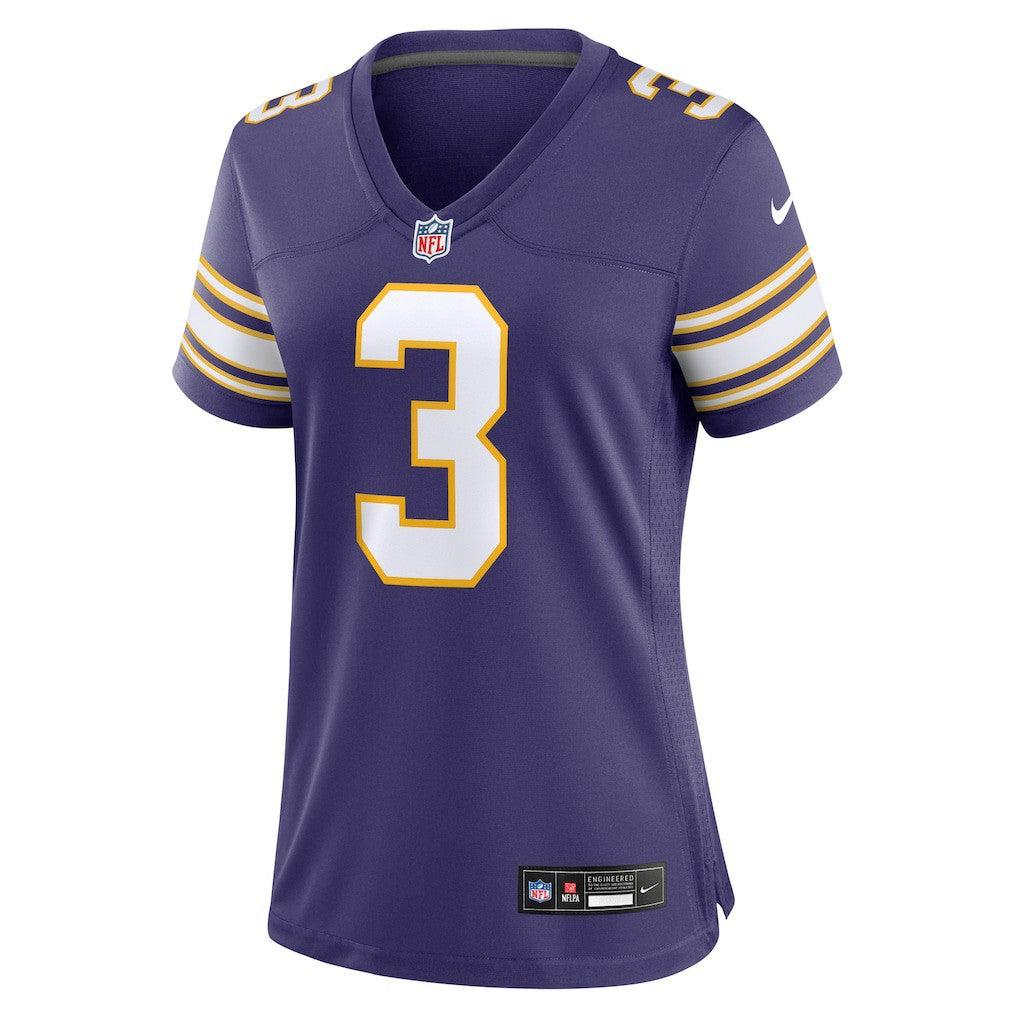 Jordan Addison Minnesota Vikings Women's Alternate Game Jersey - Purple Jerseys