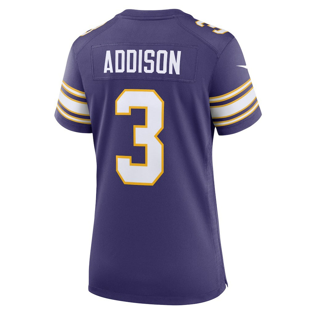 Jordan Addison Minnesota Vikings Women's Alternate Game Jersey - Purple Jerseys