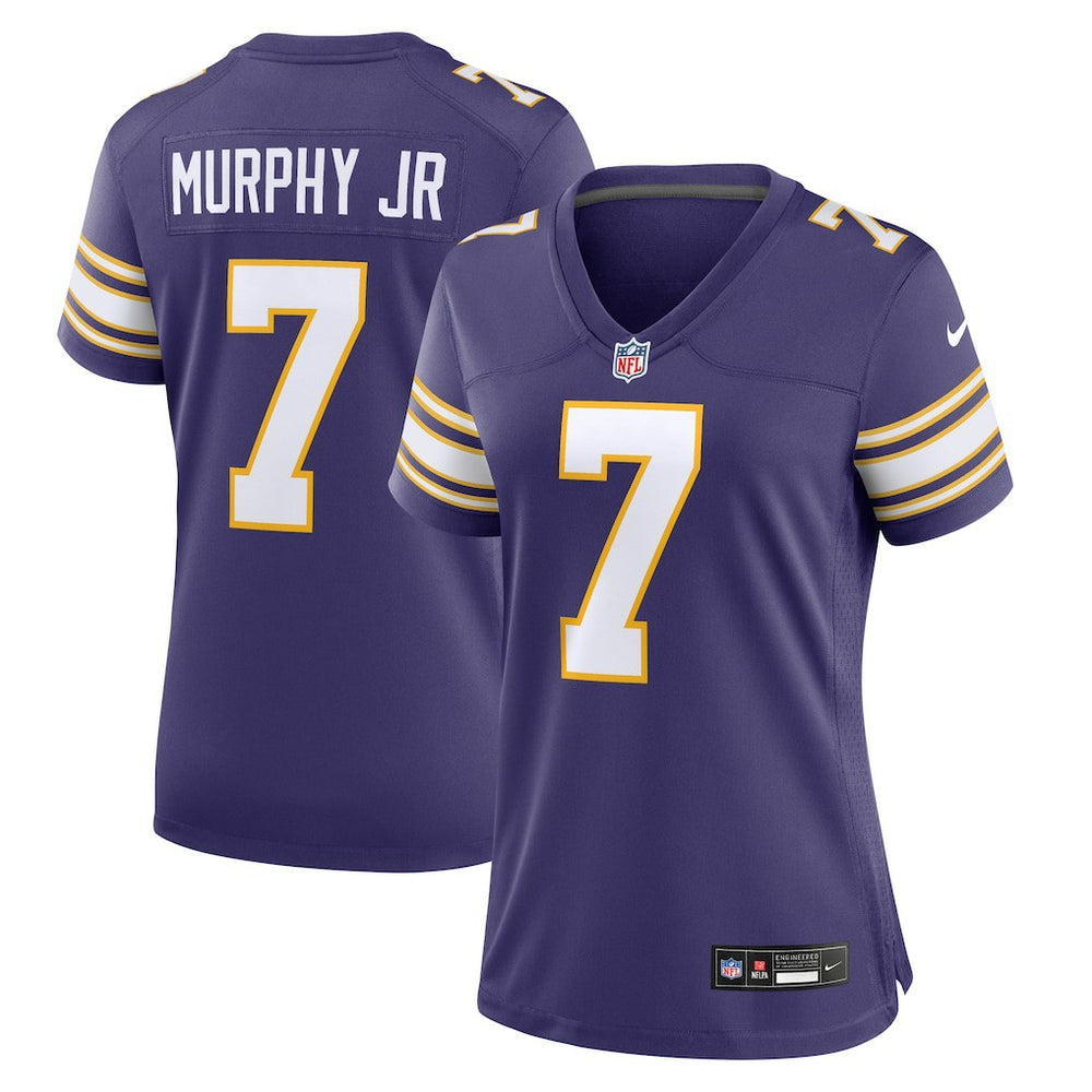 Byron Murphy Jr. Minnesota Vikings Women's Alternate Game Jersey - Purple Jerseys