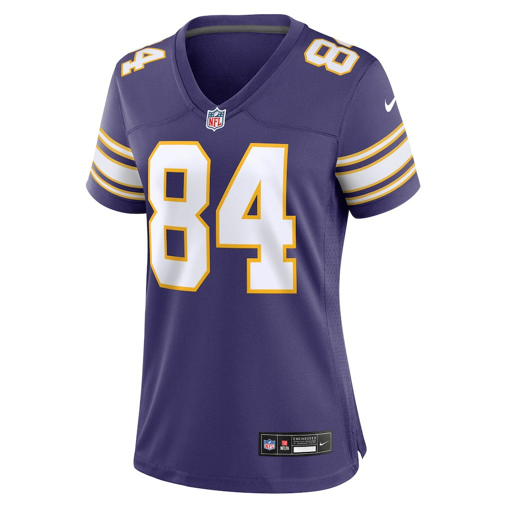 Randy Moss Minnesota Vikings Women's Classic Retired Player Game Jersey - Purple Jerseys