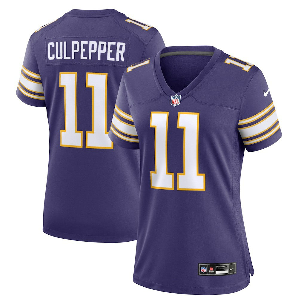 Daunte Culpepper Minnesota Vikings Women's Classic Retired Player Game Jersey - Purple Jerseys