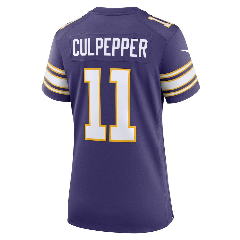 Daunte Culpepper Minnesota Vikings Women's Classic Retired Player Game Jersey - Purple Jerseys
