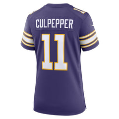 Daunte Culpepper Minnesota Vikings Women's Classic Retired Player Game Jersey - Purple Jerseys