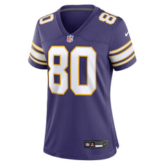 Cris Carter Minnesota Vikings Women's Classic Retired Player Game Jersey - Purple Jerseys