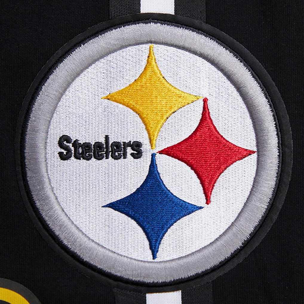 Pittsburgh Steelers Pro Standard Classic Chenille Shorts - Black Shorts
