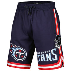 Tennessee Titans Pro Standard Classic Chenille Shorts - Navy Shorts