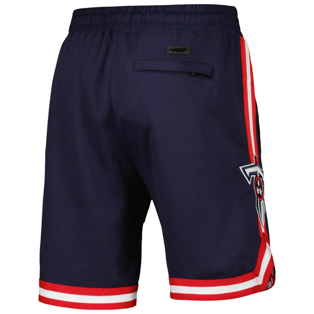 Tennessee Titans Pro Standard Classic Chenille Shorts - Navy Shorts
