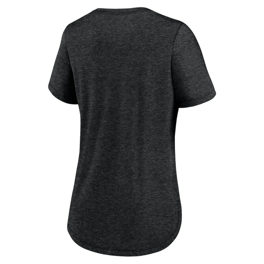 Baltimore Orioles Nike Women's Big Swoosh Tri-Blend Scoop Neck T-Shirt - Charcoal T-shirts