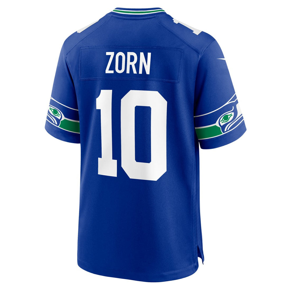 Jim Zorn Seattle Seahawks Retired Player Alternate Game Jersey - Royal Jerseys