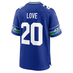 Julian Love Seattle Seahawks Alternate Game Jersey - Royal Jerseys
