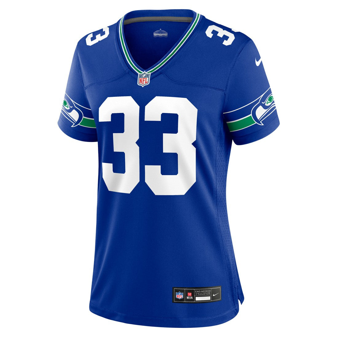 Jamal Adams Seattle Seahawks Women's Throwback Player Game Jersey - Royal Jerseys
