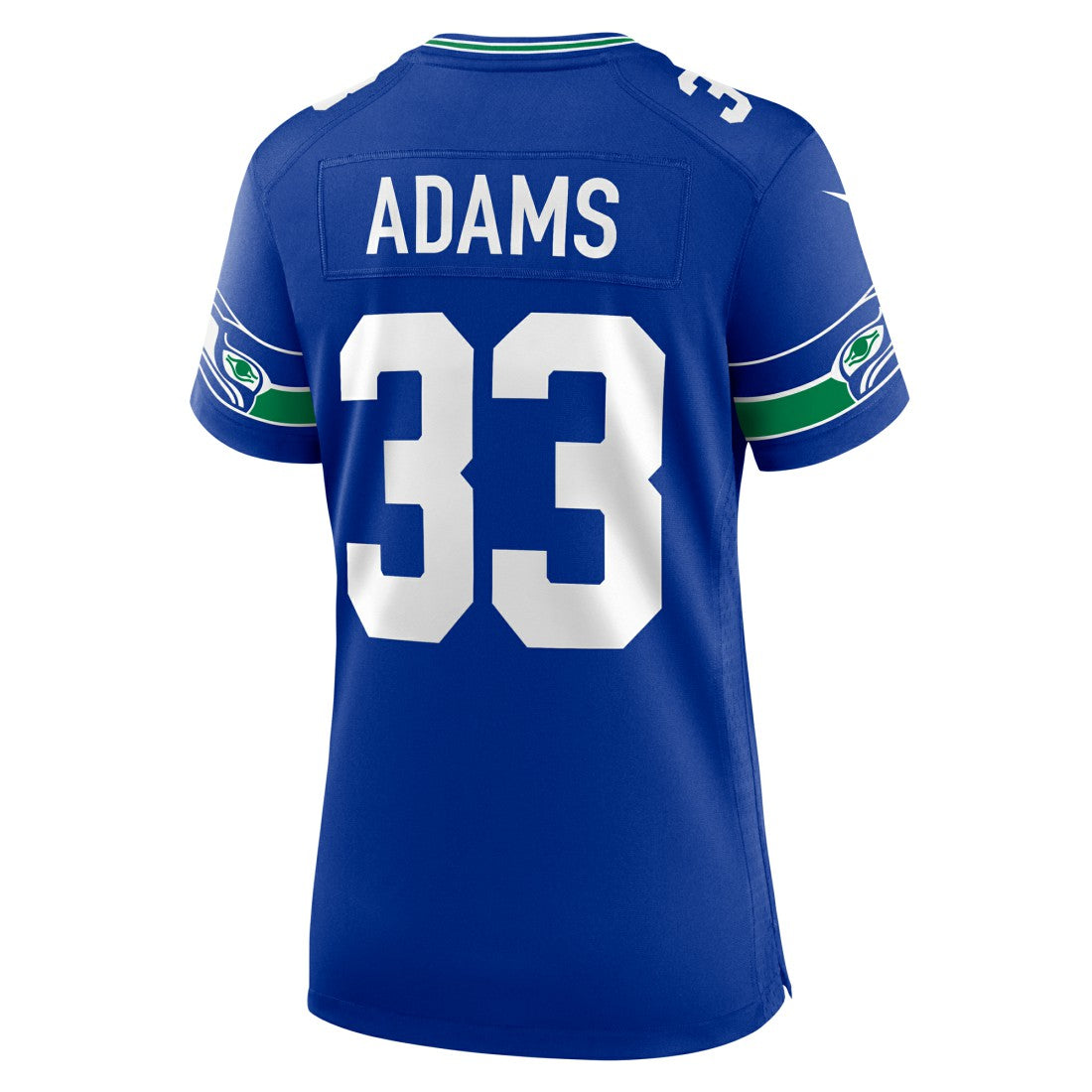 Jamal Adams Seattle Seahawks Women's Throwback Player Game Jersey - Royal Jerseys