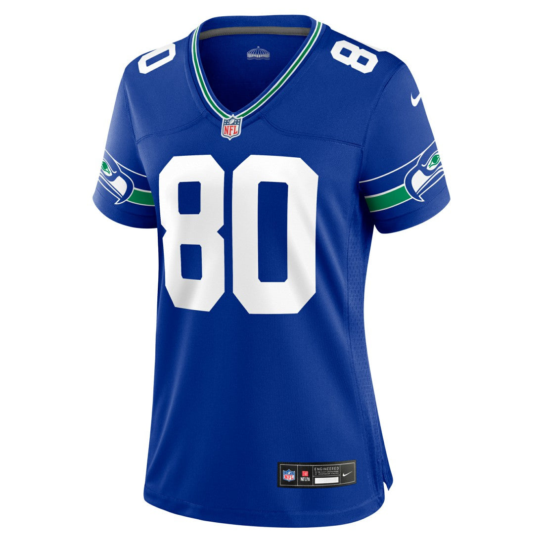Steve Largent Seattle Seahawks Women's Throwback Retired Player Game Jersey - Royal Jerseys