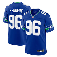 Cortez Kennedy Seattle Seahawks Retired Player Alternate Game Jersey - Royal Jerseys