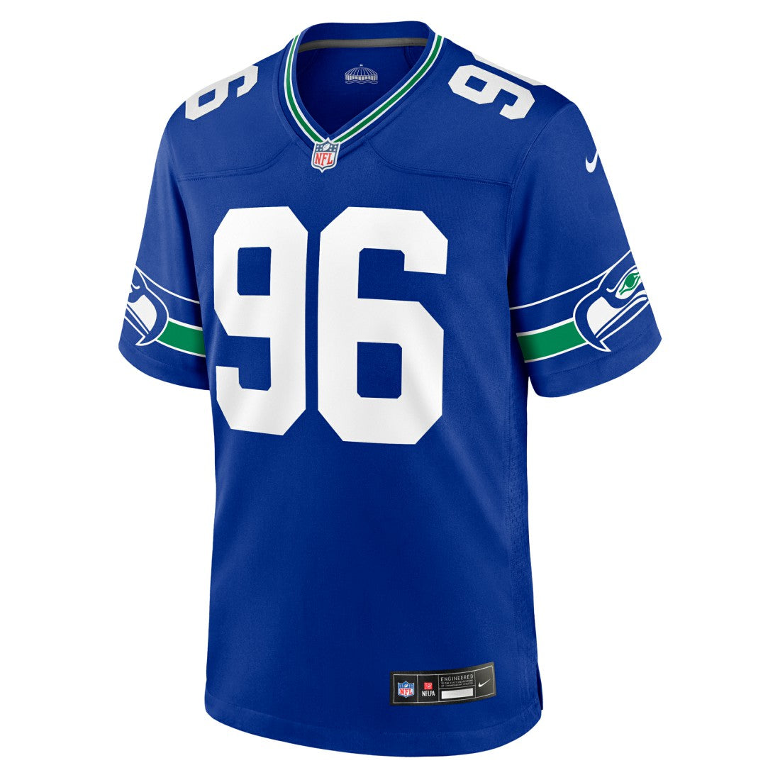 Cortez Kennedy Seattle Seahawks Retired Player Alternate Game Jersey - Royal Jerseys