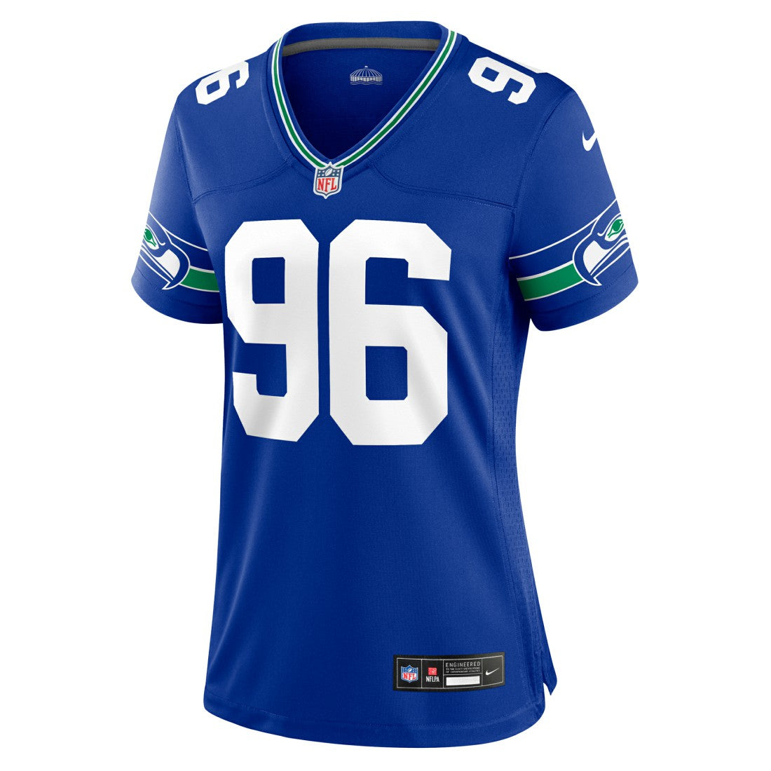 Cortez Kennedy Seattle Seahawks Women's Throwback Player Game Jersey - Royal Jerseys