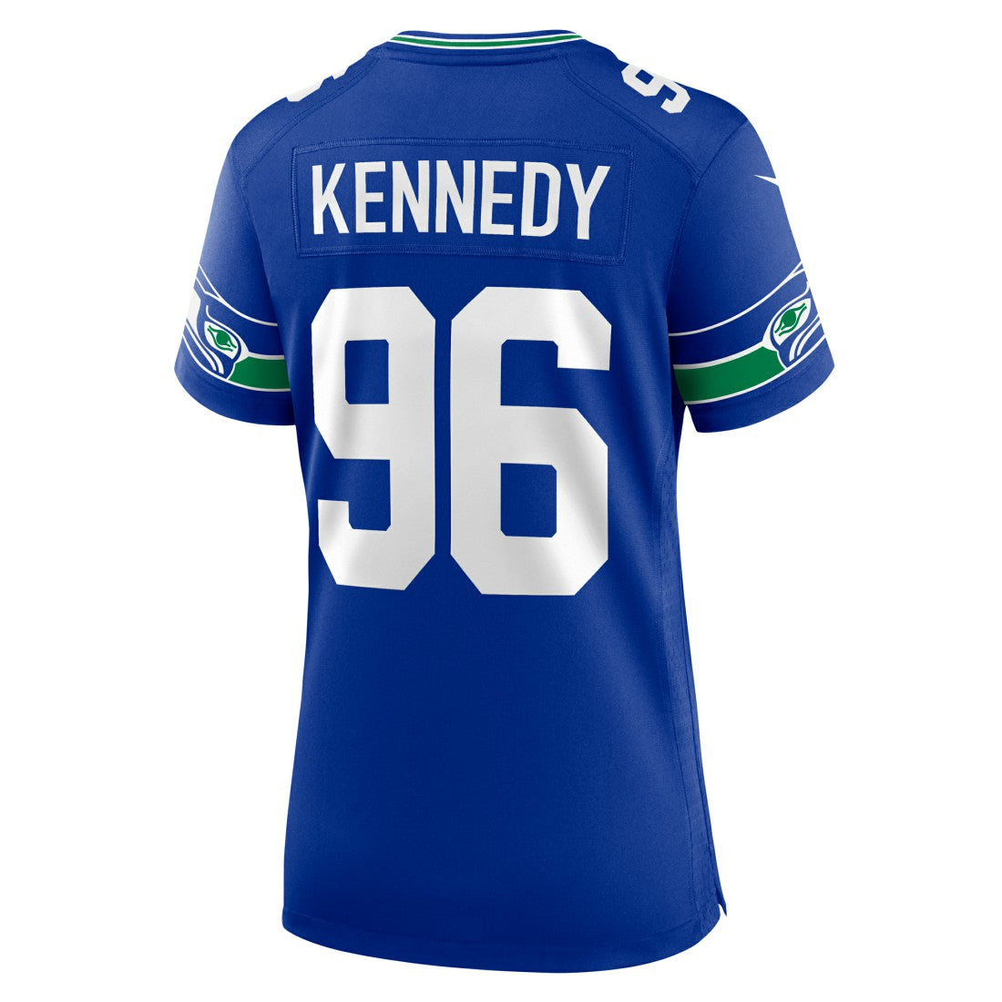 Cortez Kennedy Seattle Seahawks Women's Throwback Player Game Jersey - Royal Jerseys
