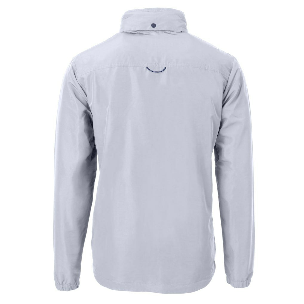 Philadelphia Eagles Cutter & Buck Charter Eco Recycled Full-Zip Jacket - Silver Jackets