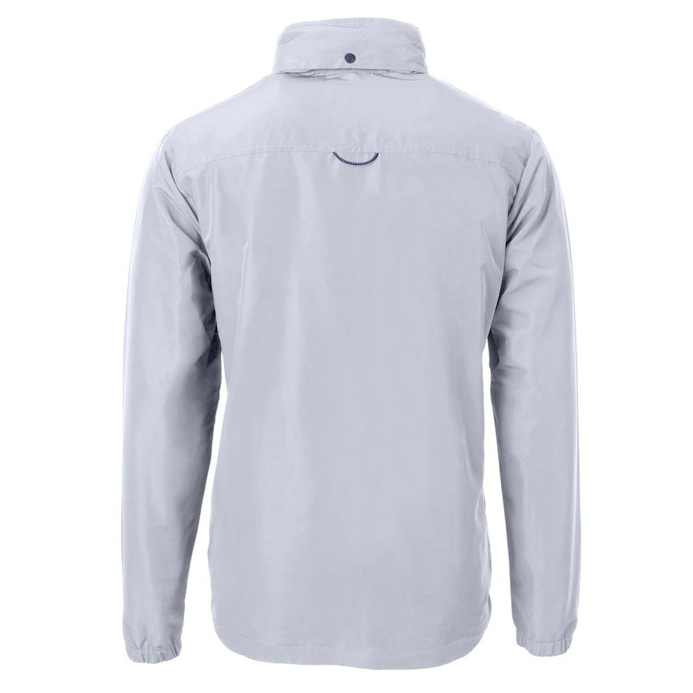 Philadelphia Eagles Cutter & Buck Charter Eco Recycled Full-Zip Jacket - Silver Jackets