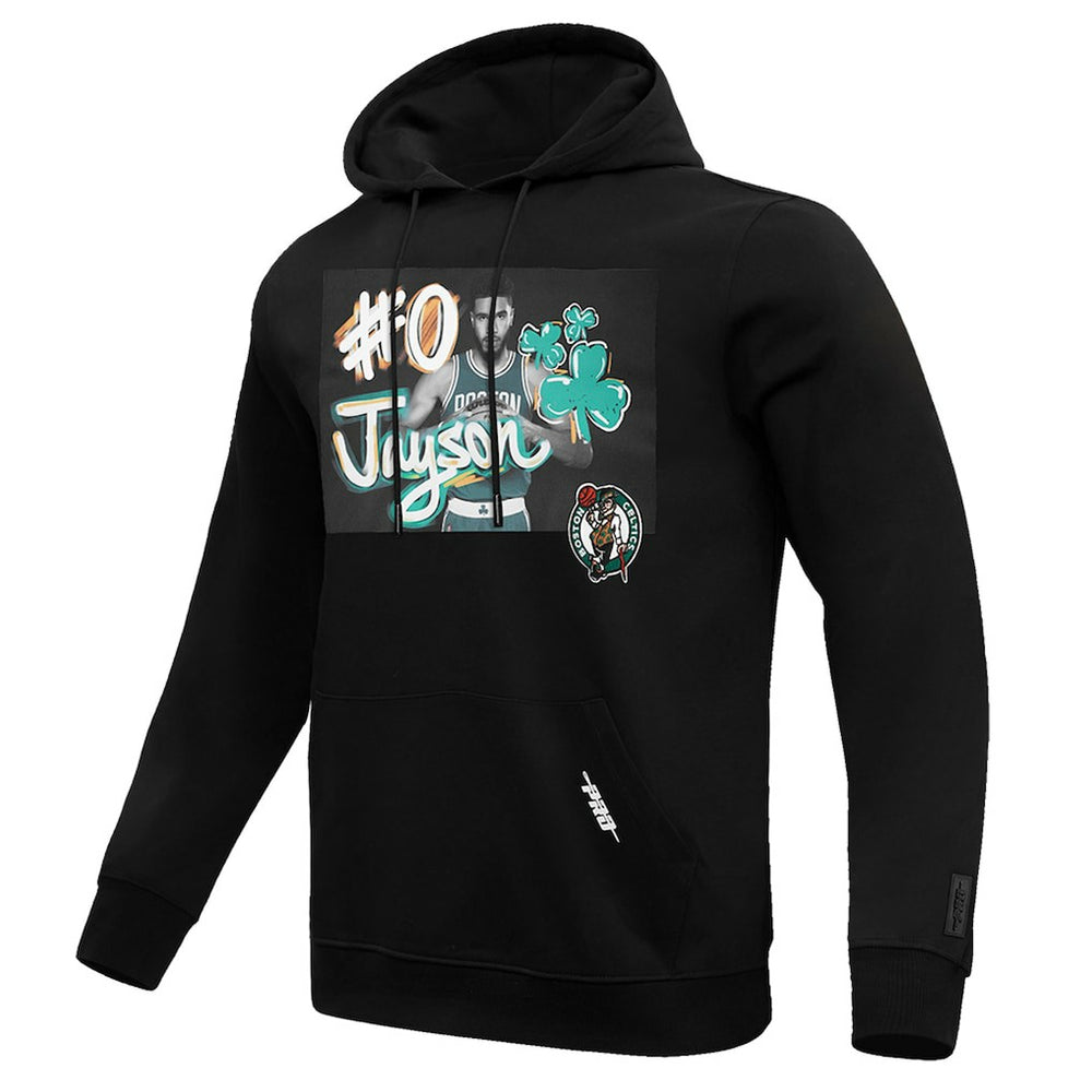 Jayson Tatum Boston Celtics Pro Standard Player Yearbook Pullover Hoodie Black