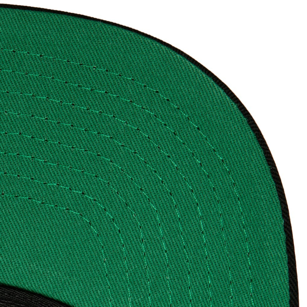 Brooklyn Nets Hot Fire Snapback Hat White - Mitchell & Ness